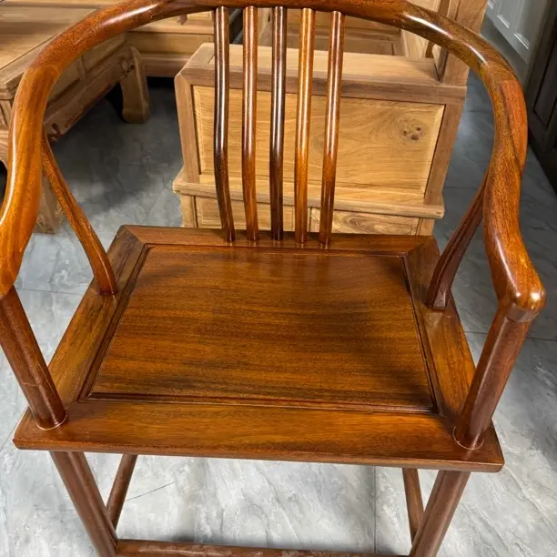 摇椅椅子阳台泡茶桌餐椅禅意官帽椅茶几休闲椅茶椅