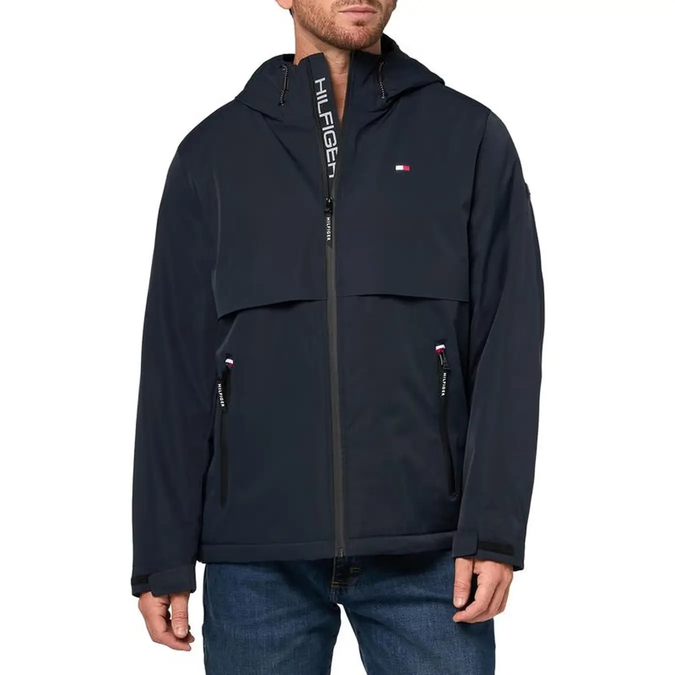 TOMMY HILFIGER进口男士轻奢秋冬保暖棉衣外套1522351 香港直邮