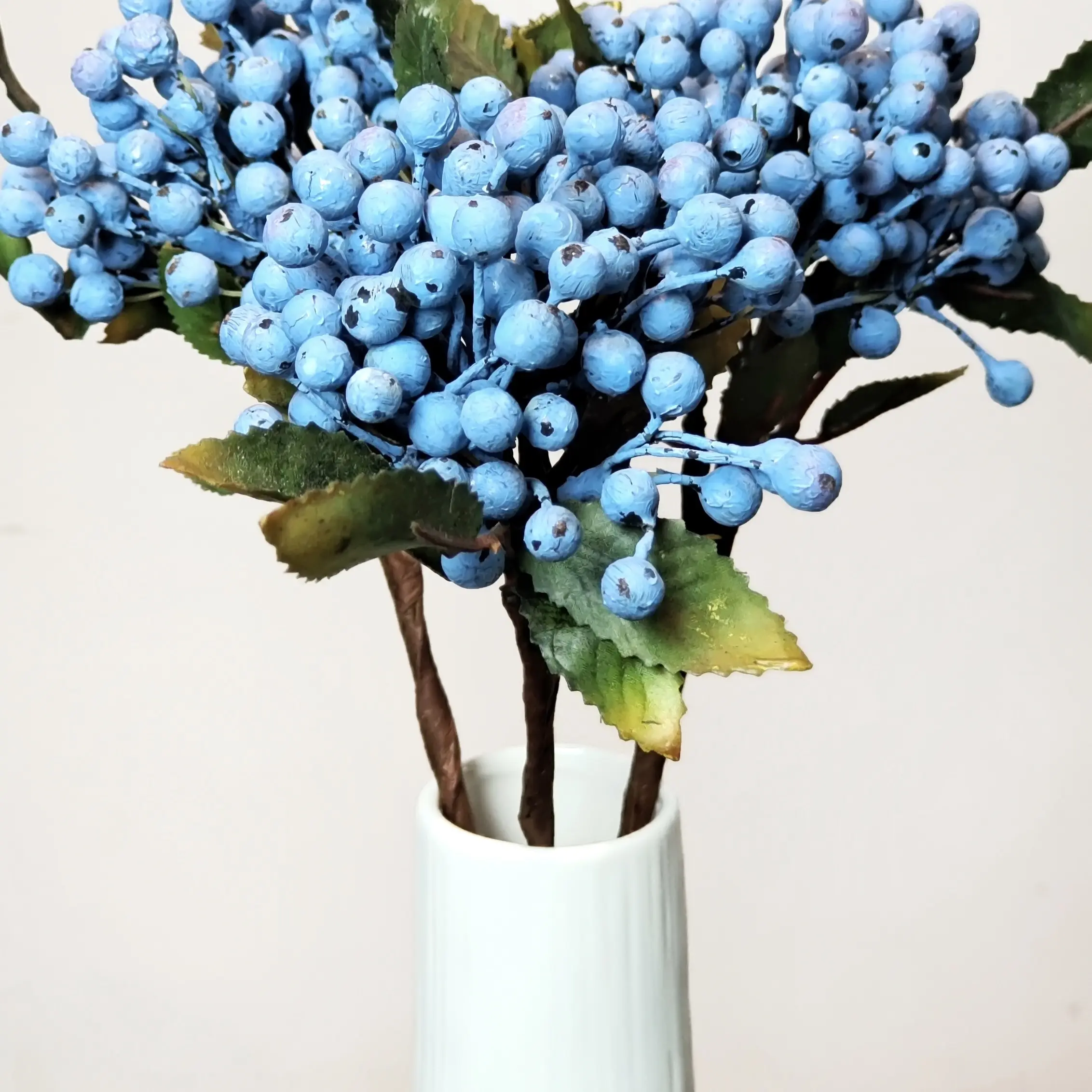 30 客厅家居装饰发财果寓意好假花插花不含花瓶