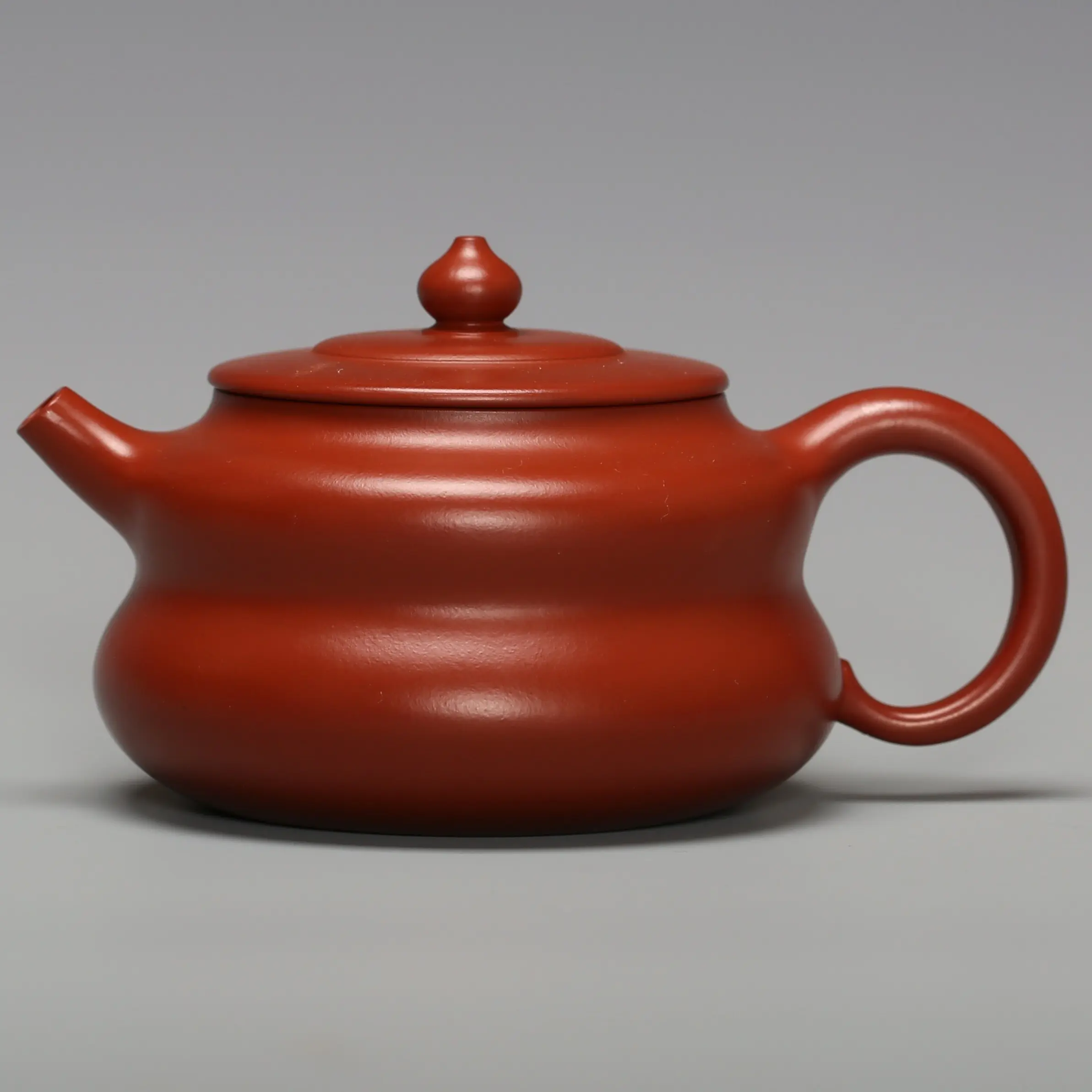 原矿小煤窑朱泥福禄壶
