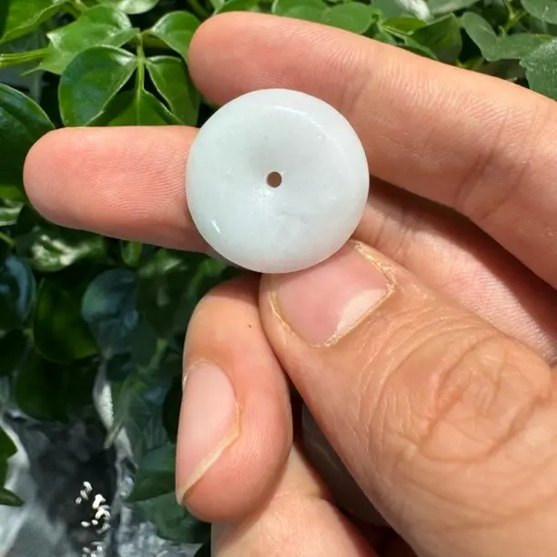 <翡常哇塞> 超级福利天然翡翠平安扣吊坠