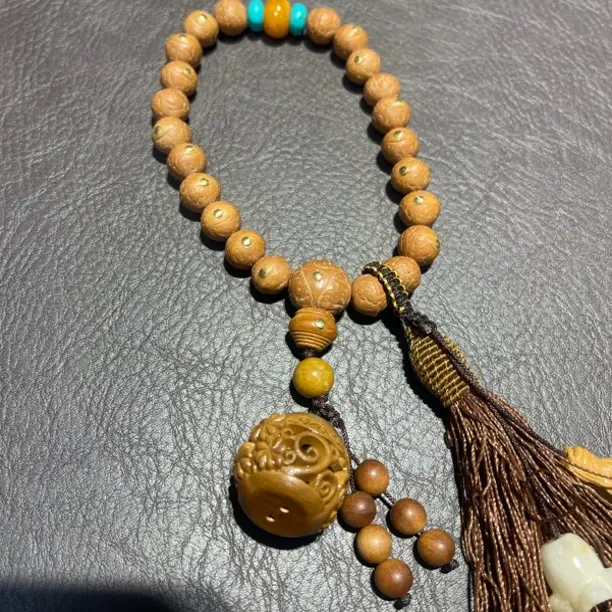 天然凤眼酸枣核菩提手持