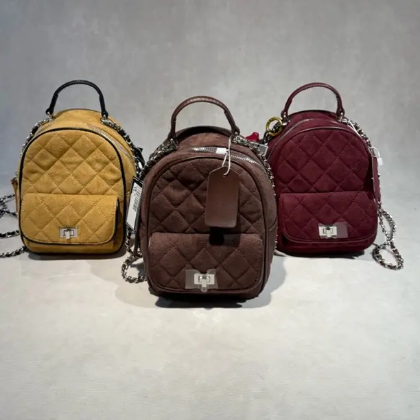 菱格链条包双根法式单根双肩包休闲质感ins轻奢