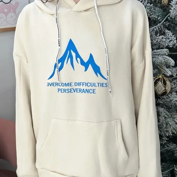 男女同款情侣款秋冬重磅加厚加绒保暖美式潮流复古百搭