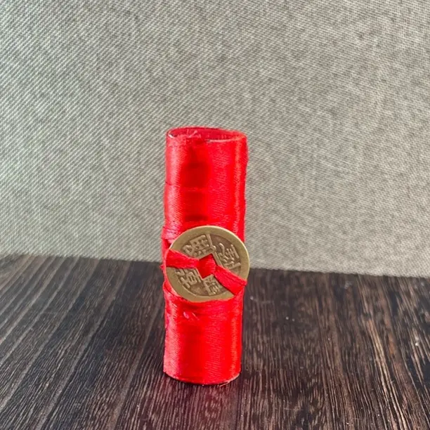 黄铜布艺手链 东南桃木枝迷你便携可放车内转运