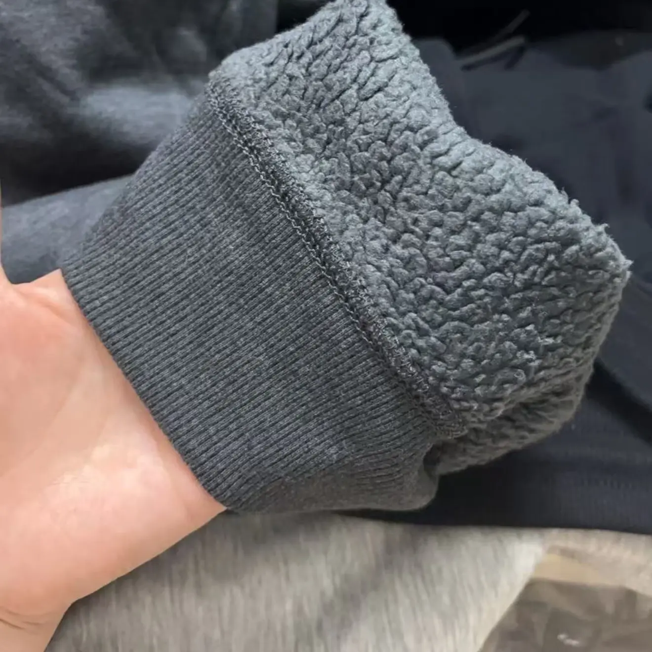 优家加绒卫裤男女可穿