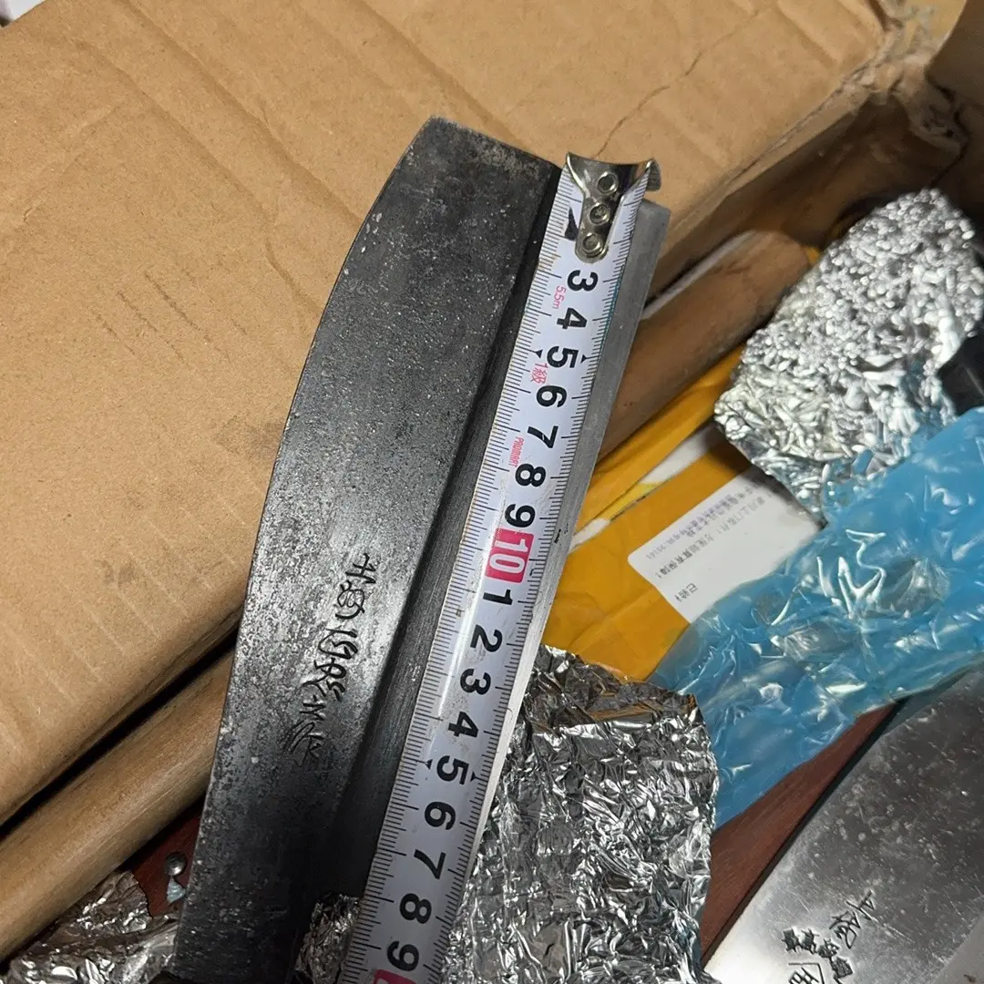 手工锻打高锰钢炮弹钢砍柴刀户外劈柴砍竹开路加厚锋利