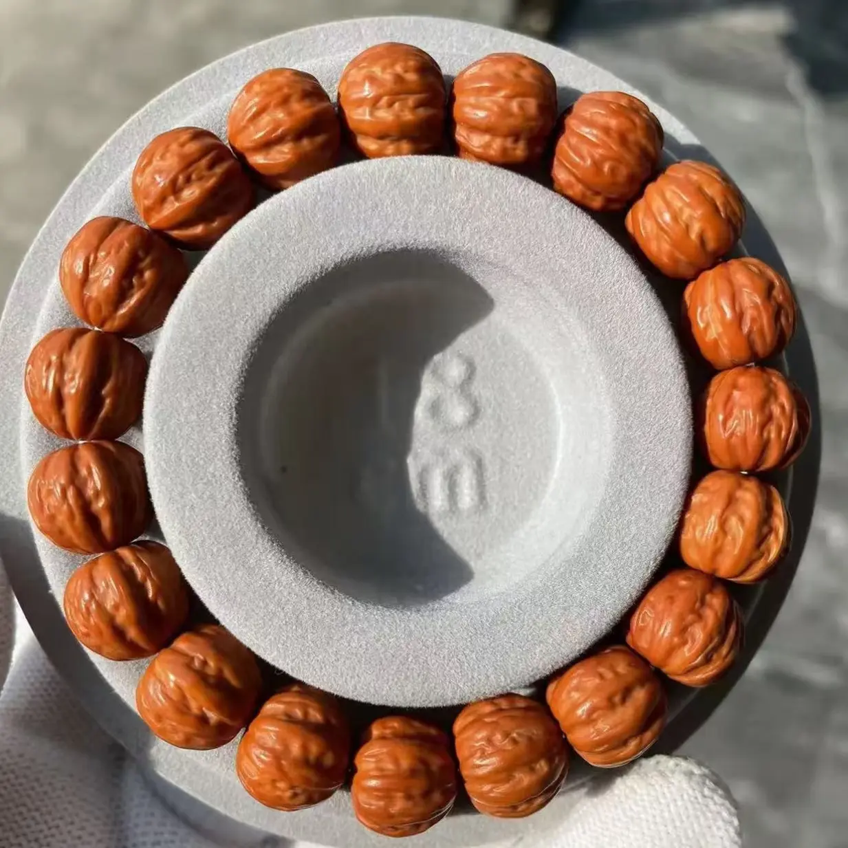 男士粗筋精工盘玩文玩手持佛珠念珠