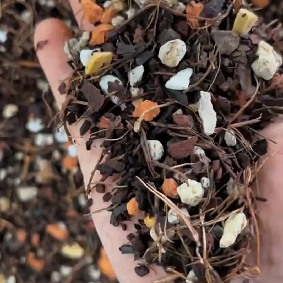 兰花专用土八合一精配植料高端树皮营养土透气沥水兰花土