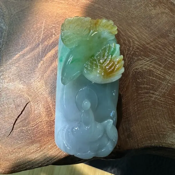 翡翠悟道大鹏展翅