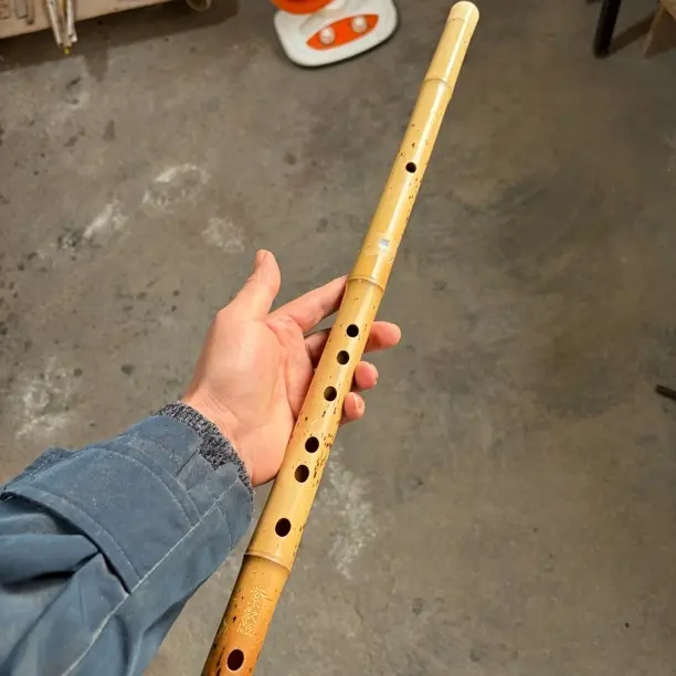 斑竹高密度老料笛子