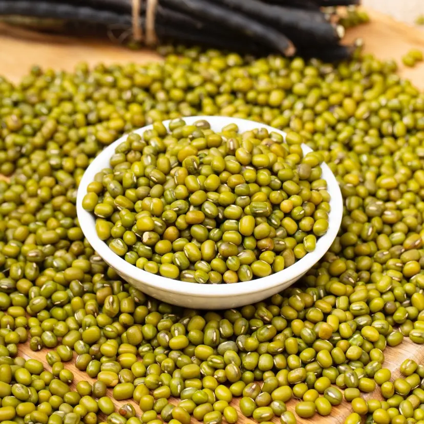 村村兴甄选～新鲜易熟出沙绿豆可煲汤做糕点五谷杂粮