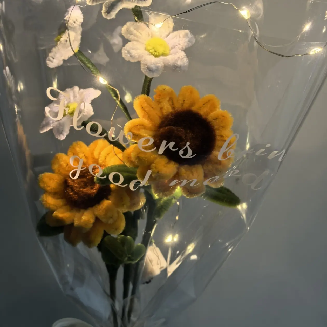 扭扭棒手工DIY向日葵材料包自制节日装饰礼品/摆件