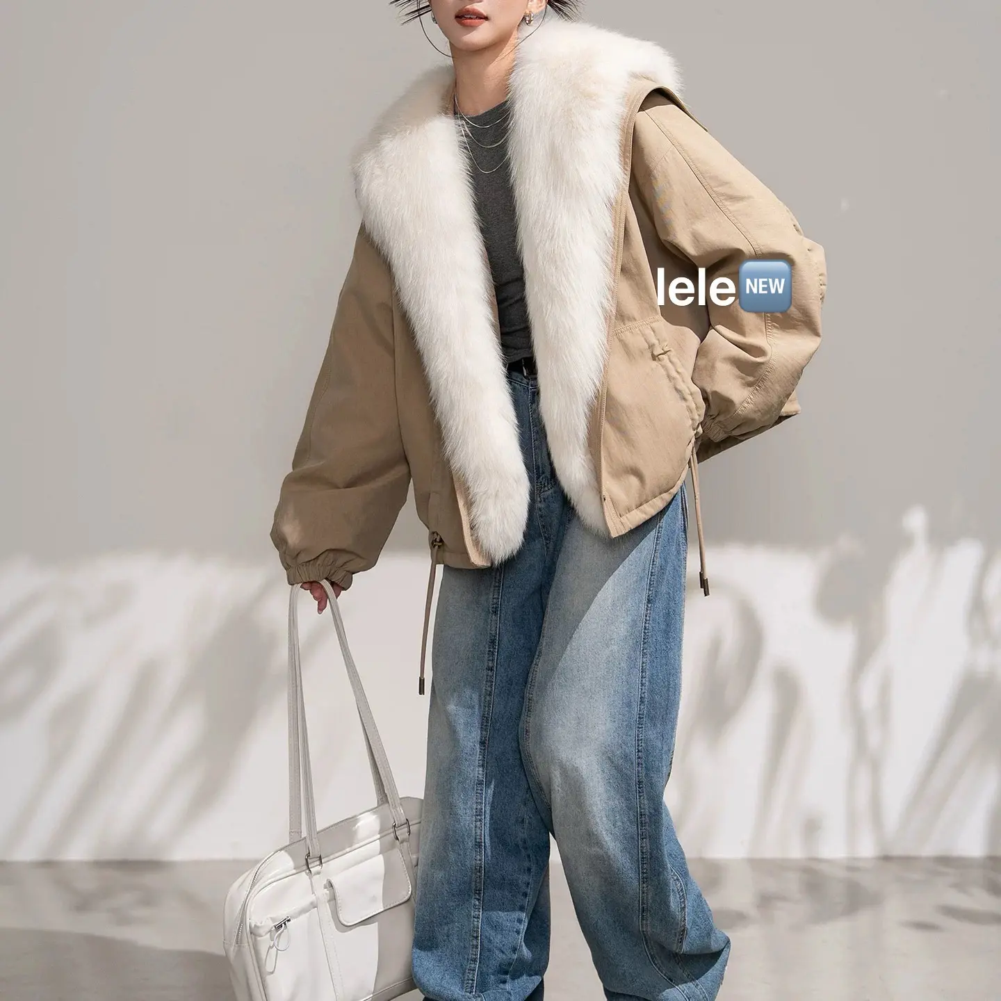 乐乐小铺-高品短款外套