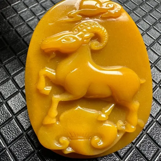 雕刻件生肖羊多样性发饰品