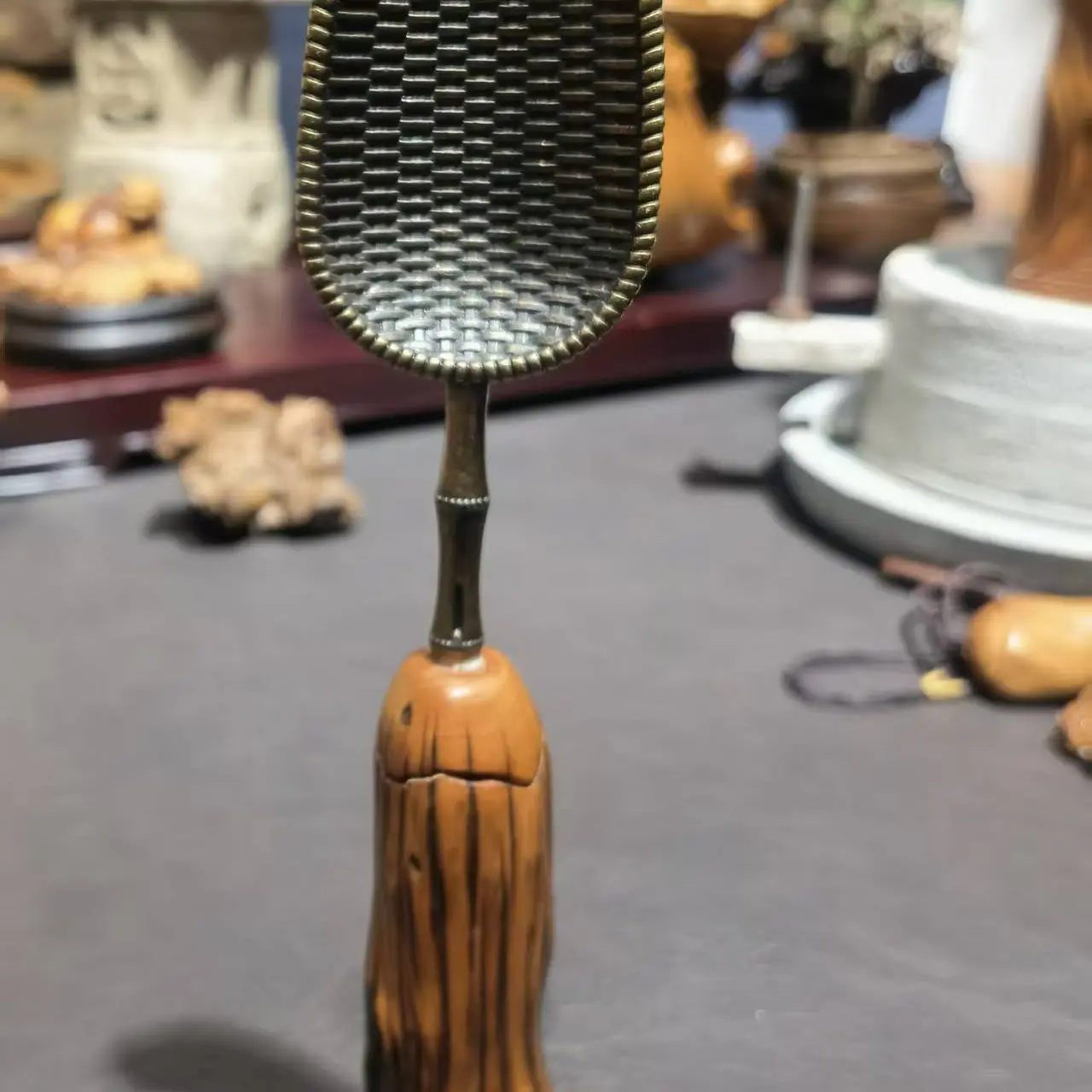 崖柏茶匙茶铲功夫茶具配件