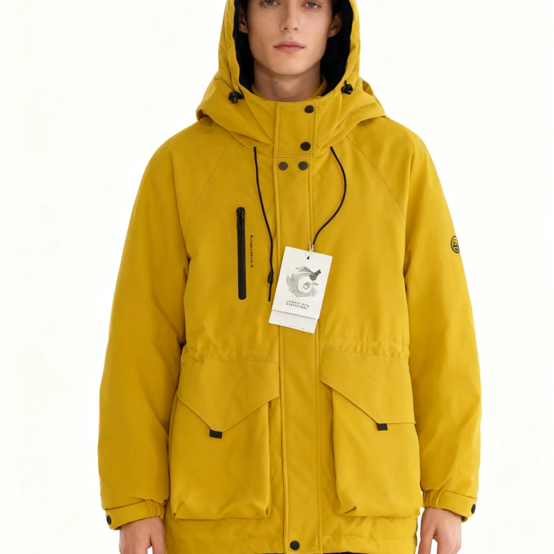 速热超声波石墨烯男女同款冲锋加厚棉衣