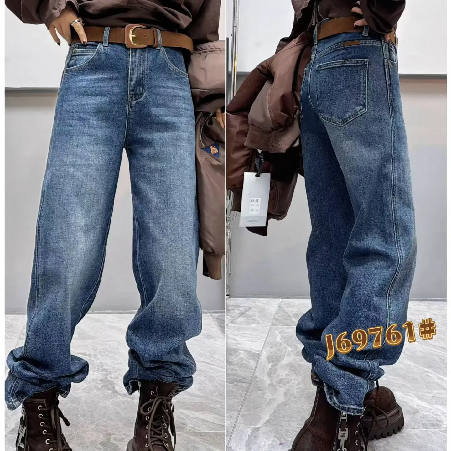 回见女装上衣裤子对应价位喊名字下单春款牛仔裤女时尚新款