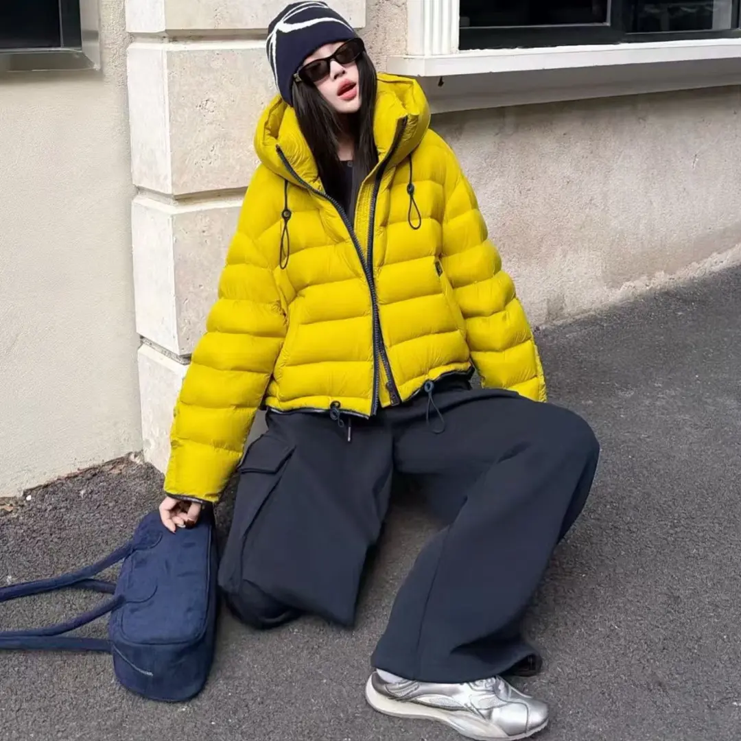 白鸭绒女冬韩系简约保暖羽羽高货
