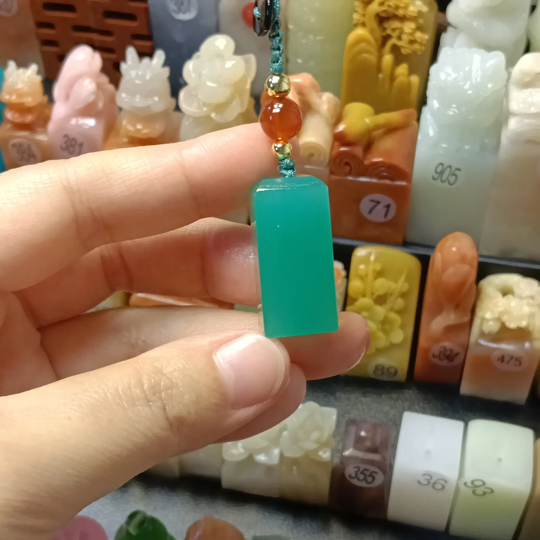 手工定制姓名章 书法印章 吊坠印章 包刻字