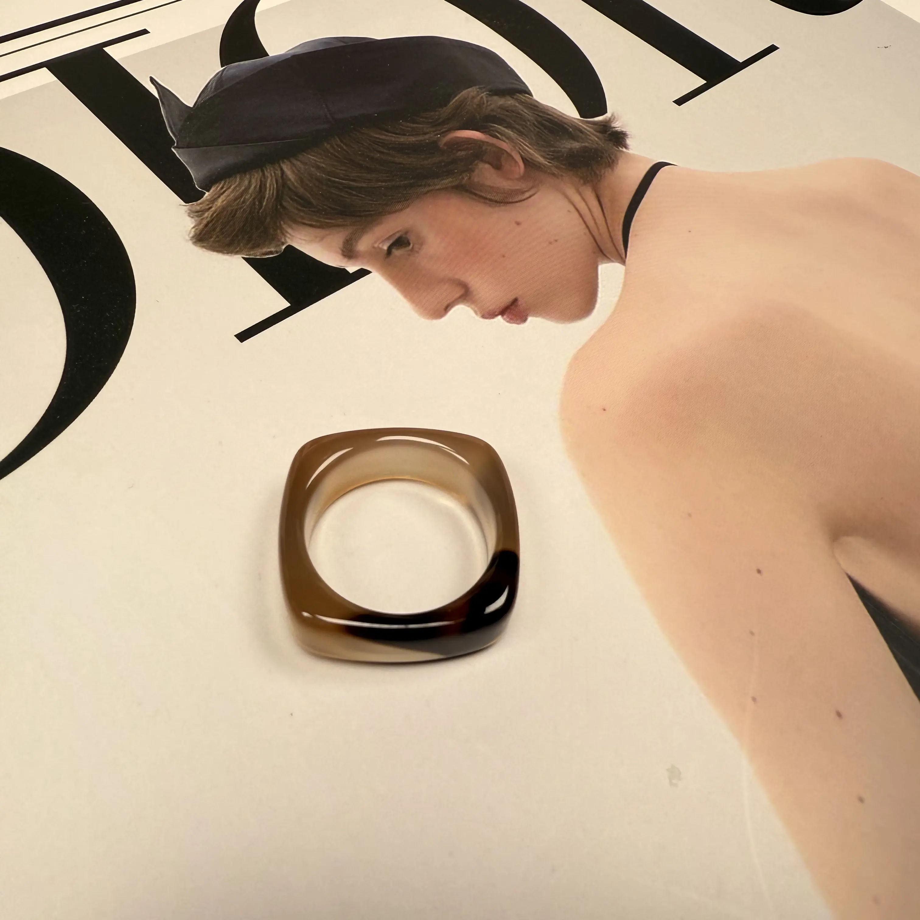 天然玛瑙戒指，下单前联系主播选款选码