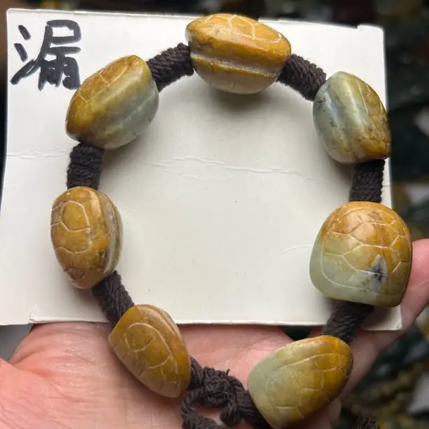 河磨玉段树林富甲手串福利款不议价