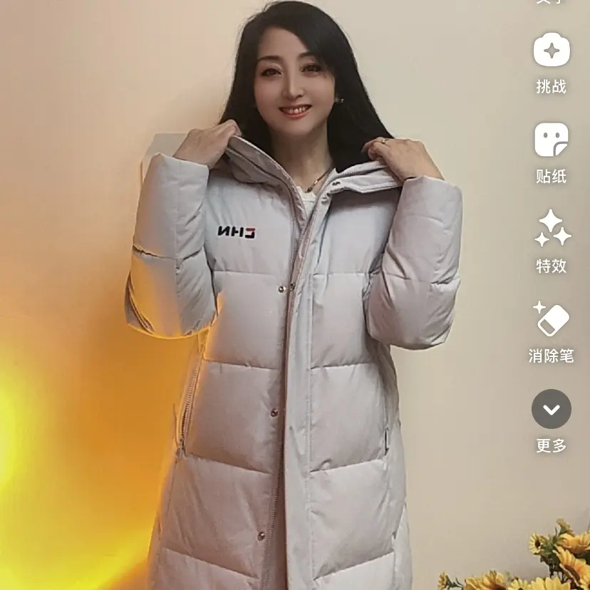 5883休闲短款洋气大加厚