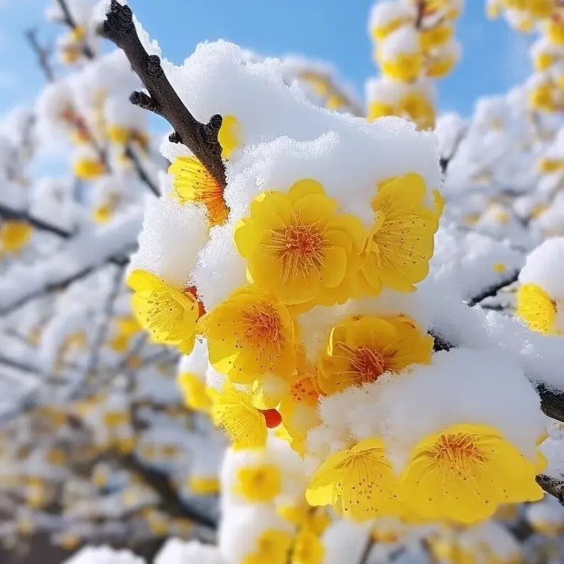 精品腊梅一物一拍