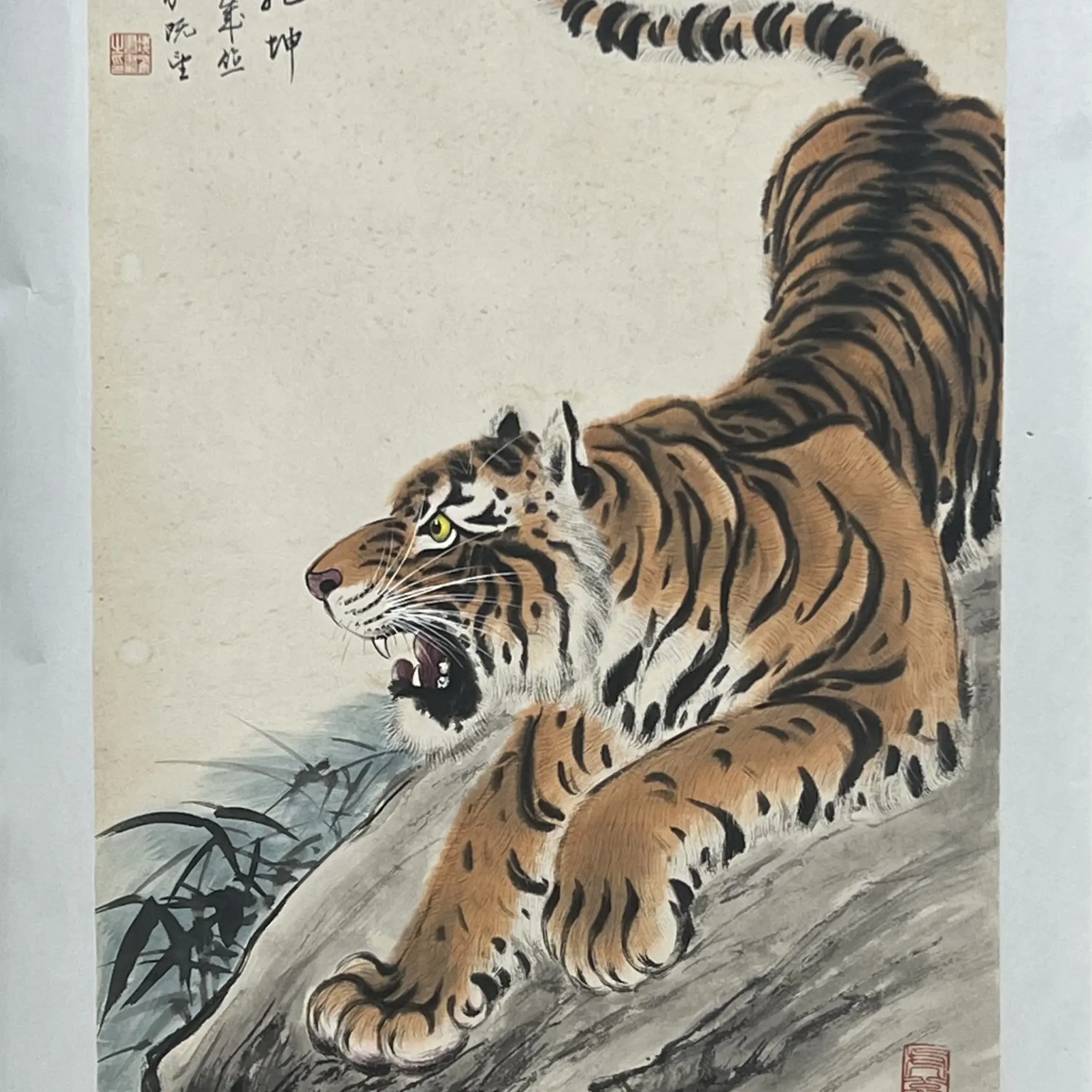 慕*飞-精品老虎(真)尺寸:46*100cm