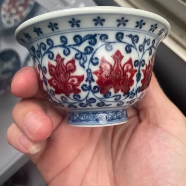 零元起拍柴窑陶瓷主人杯