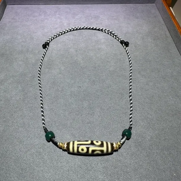 建成折线六眼锁骨链民族风复古简约挂件