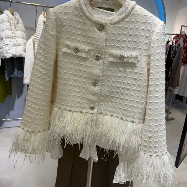 109-199直播间一物一拍专用链接小香风充绒短款外