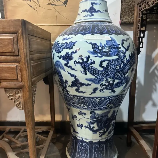 文房摆件花瓶梅瓶