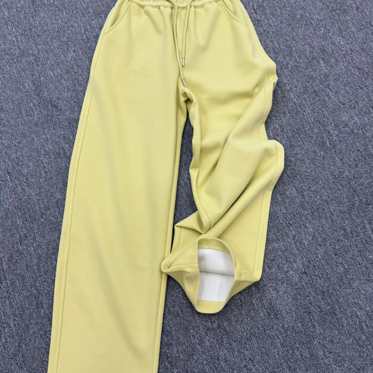 多巴胺糖果色加厚宽松百搭显瘦直筒男女运动卫裤