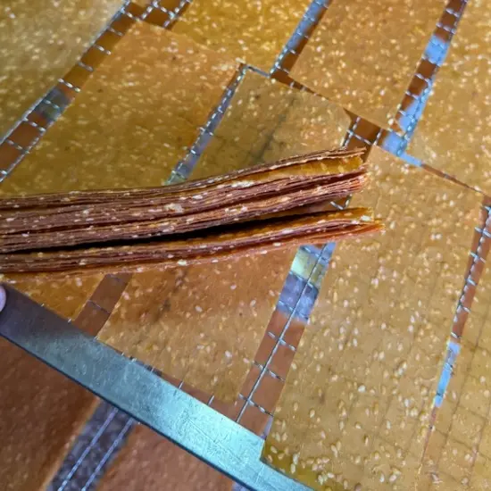 湖南特产芝麻红薯片红薯条农家自做