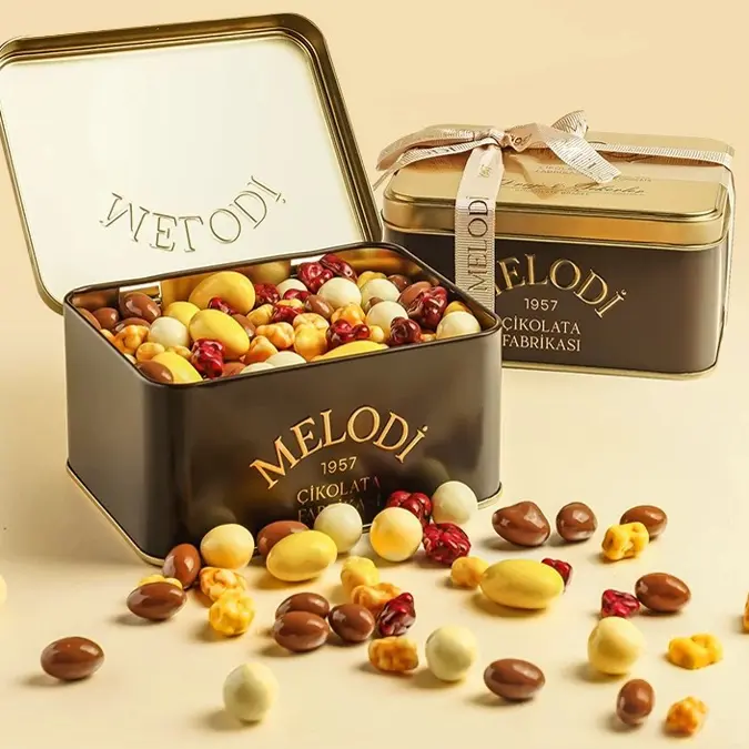 土耳其原装进口坚果巧克力豆多种混合口味礼盒零食礼物