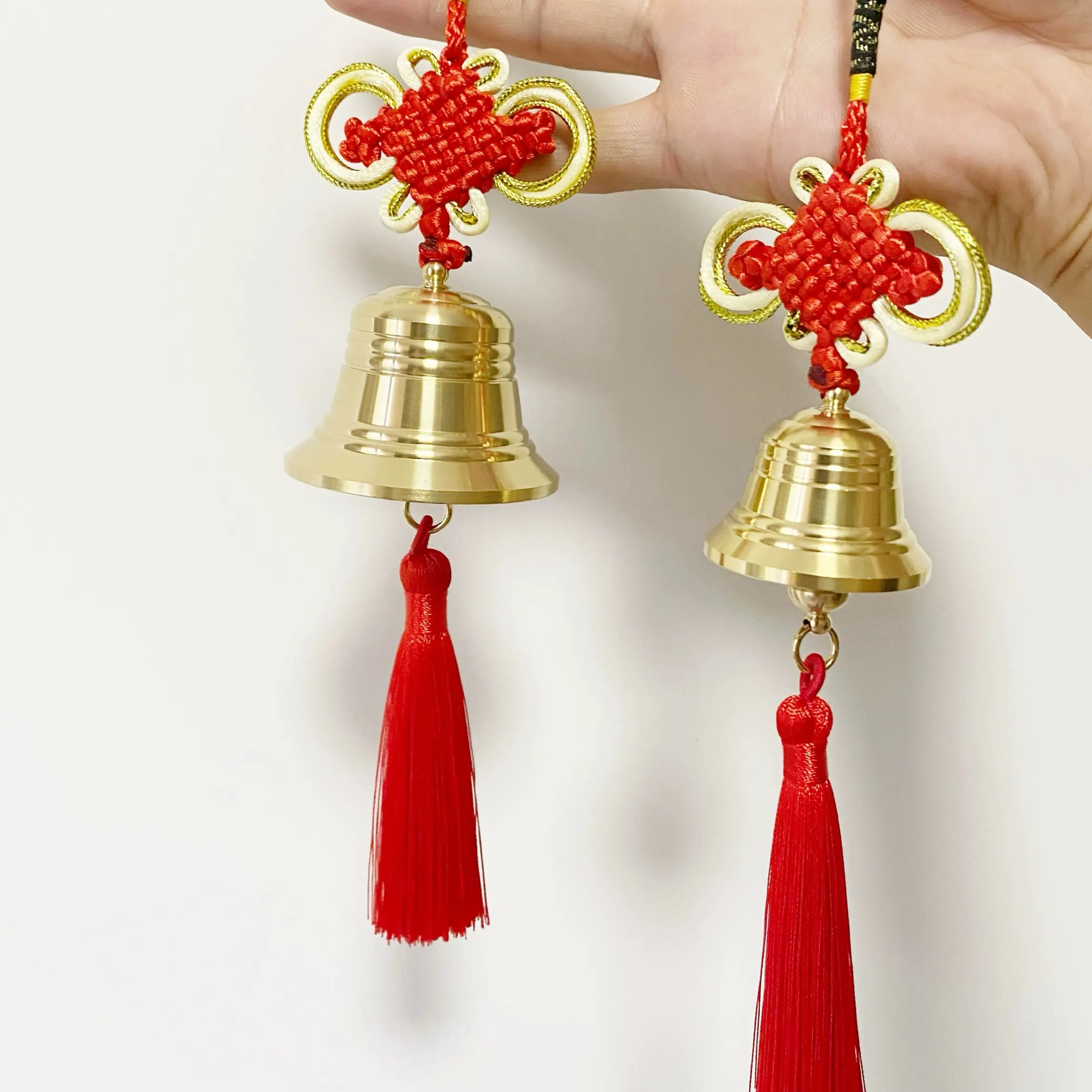 铜铃铛挂件风铃挂饰铜钟门铃铃铛响声大狗铃铛复古家用创意金色