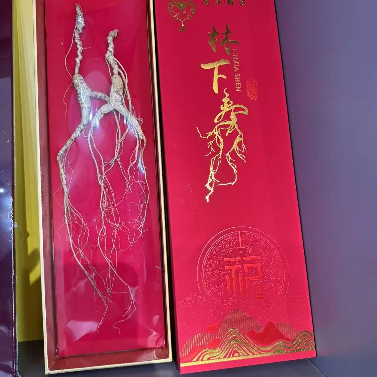 东北长白山林下参野山参礼盒整枝