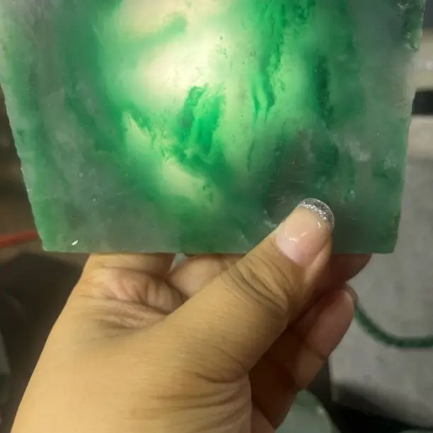 定制天然非洲翠手镯
