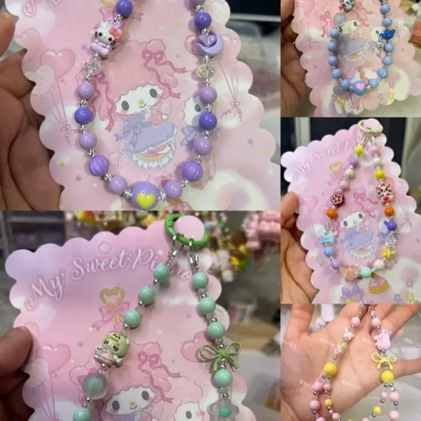 ins风合金简单款手机链