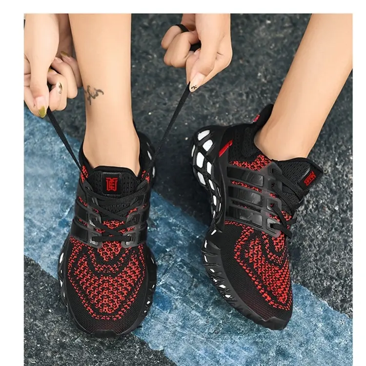 【知岿】莆田UB男防滑耐磨透气减震百搭休闲爆米花运动鞋跑步鞋情侣