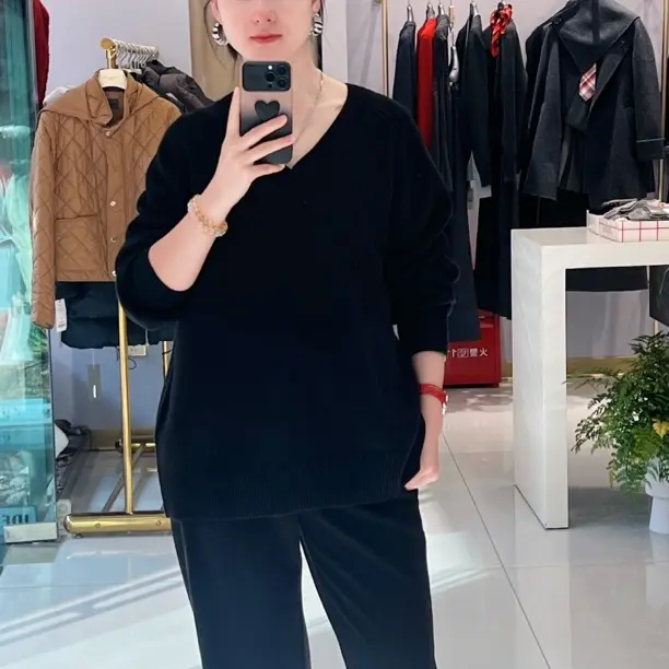 秋冬季新款女休闲显瘦气质时尚针织