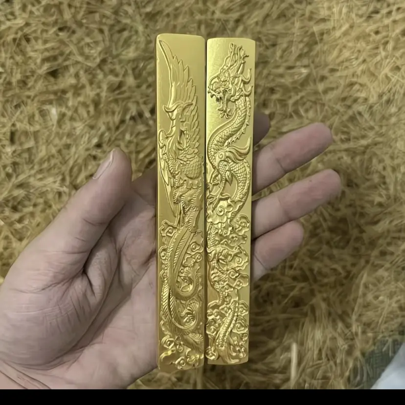 国风流水镇尺家居旺财摆件饰品