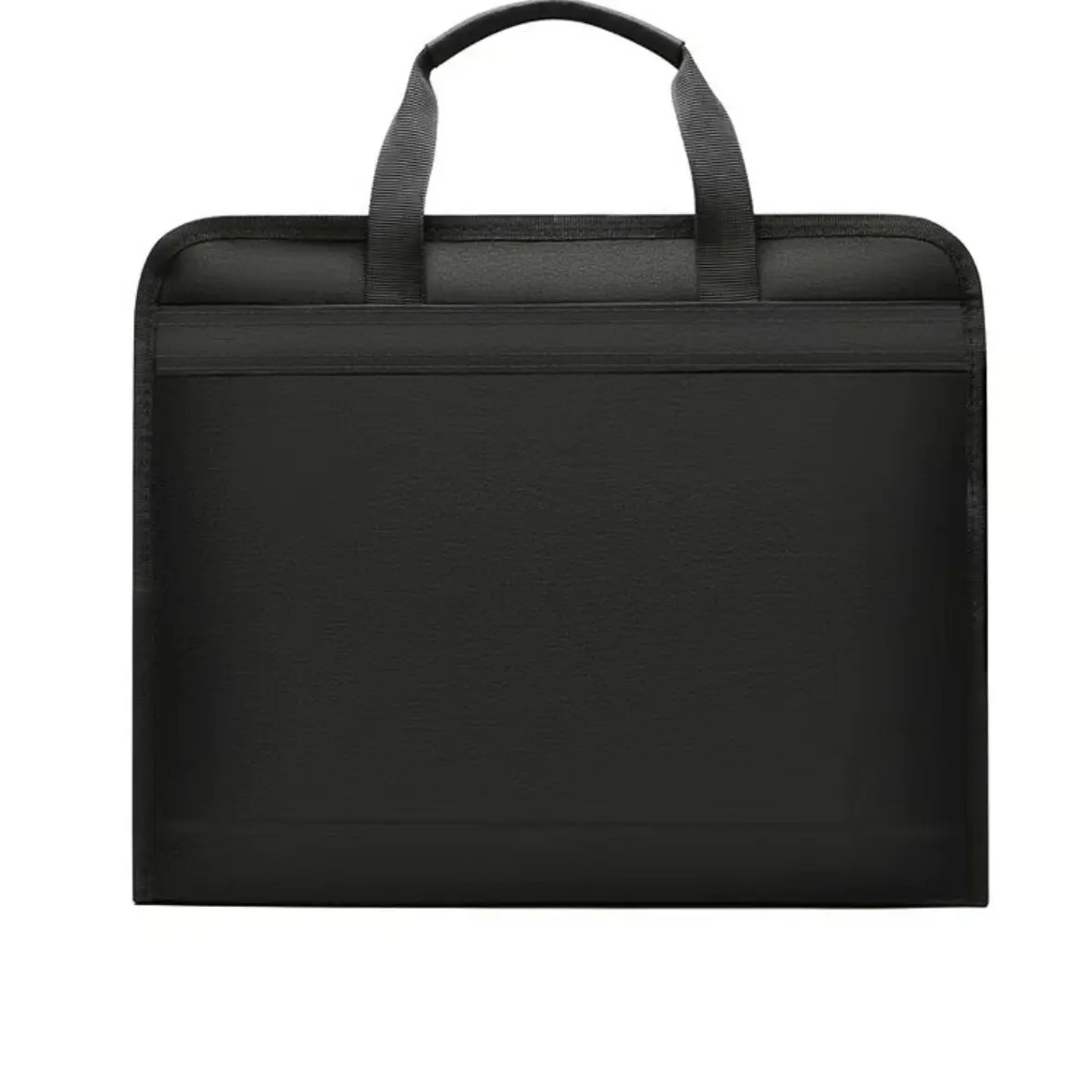 手提文件包拉链式防水带水杯位A4资料袋多层大容手提包851