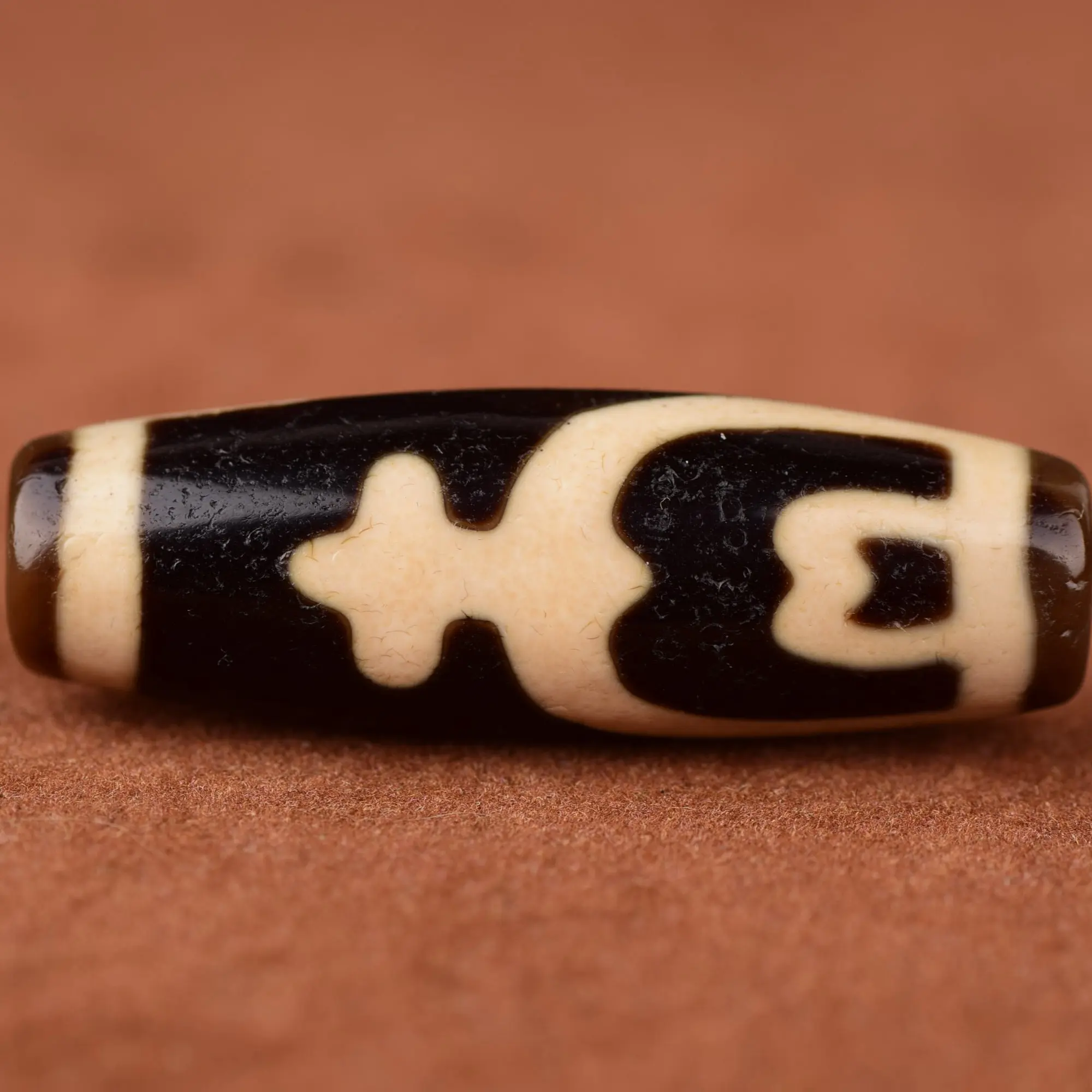 行运顶料朱砂莲花宝瓶长珠