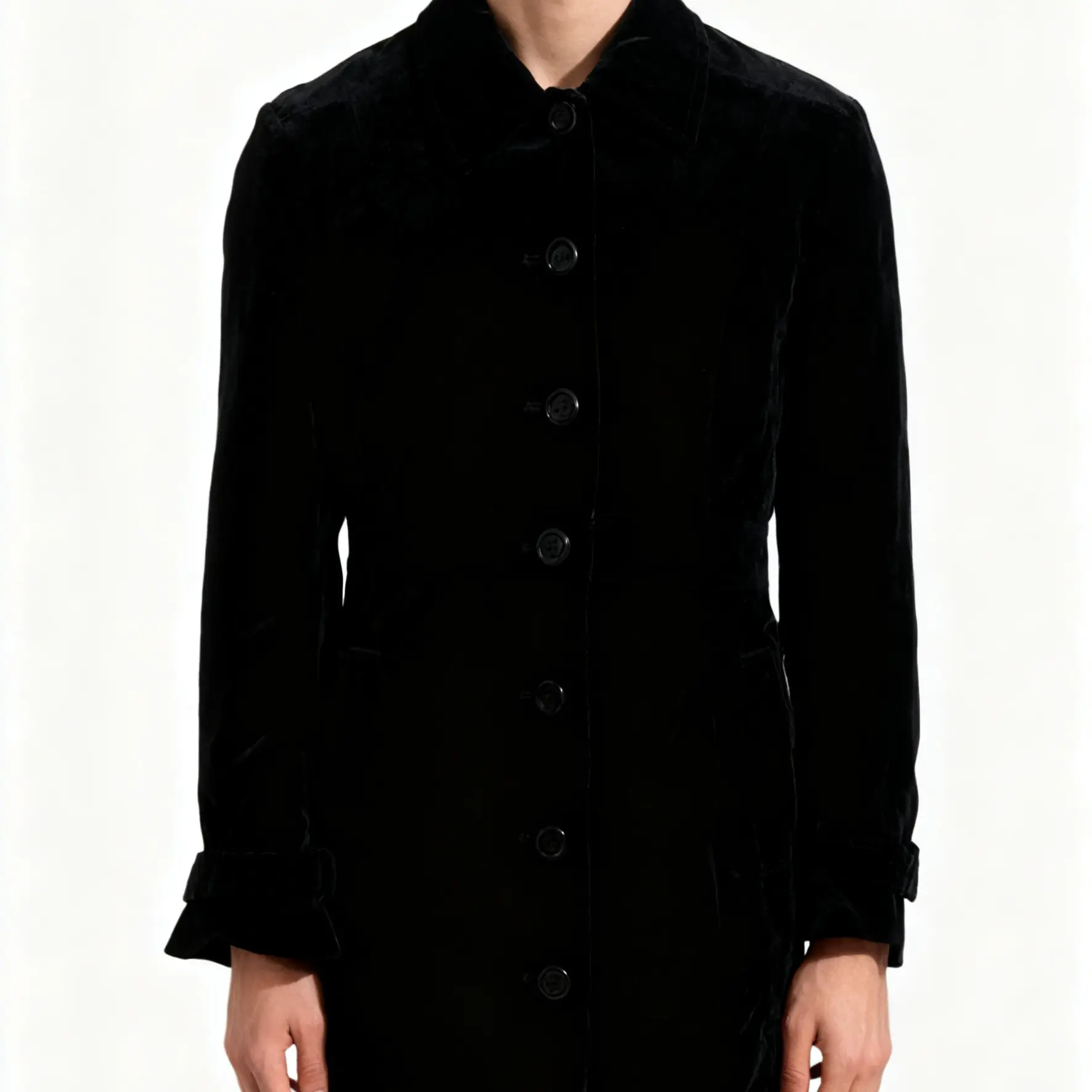 金丝绒修身西装外套春秋新款百搭气质通勤高级感西服上女