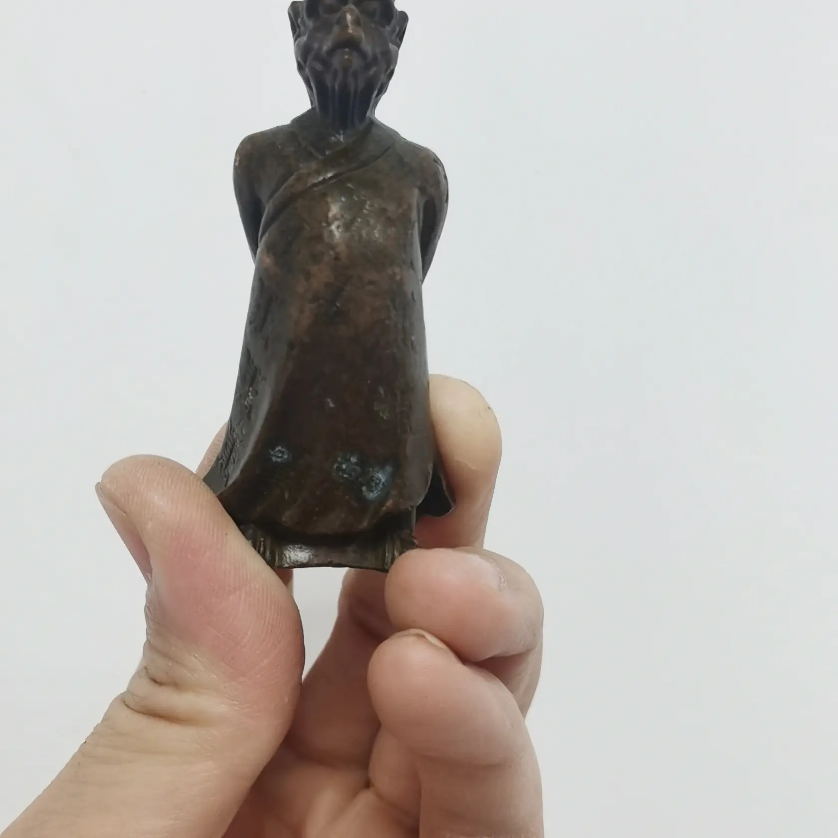 仿古铜十二生肖茶席茶宠摆件 香道茶道高端装饰摆件 日式铜摆件