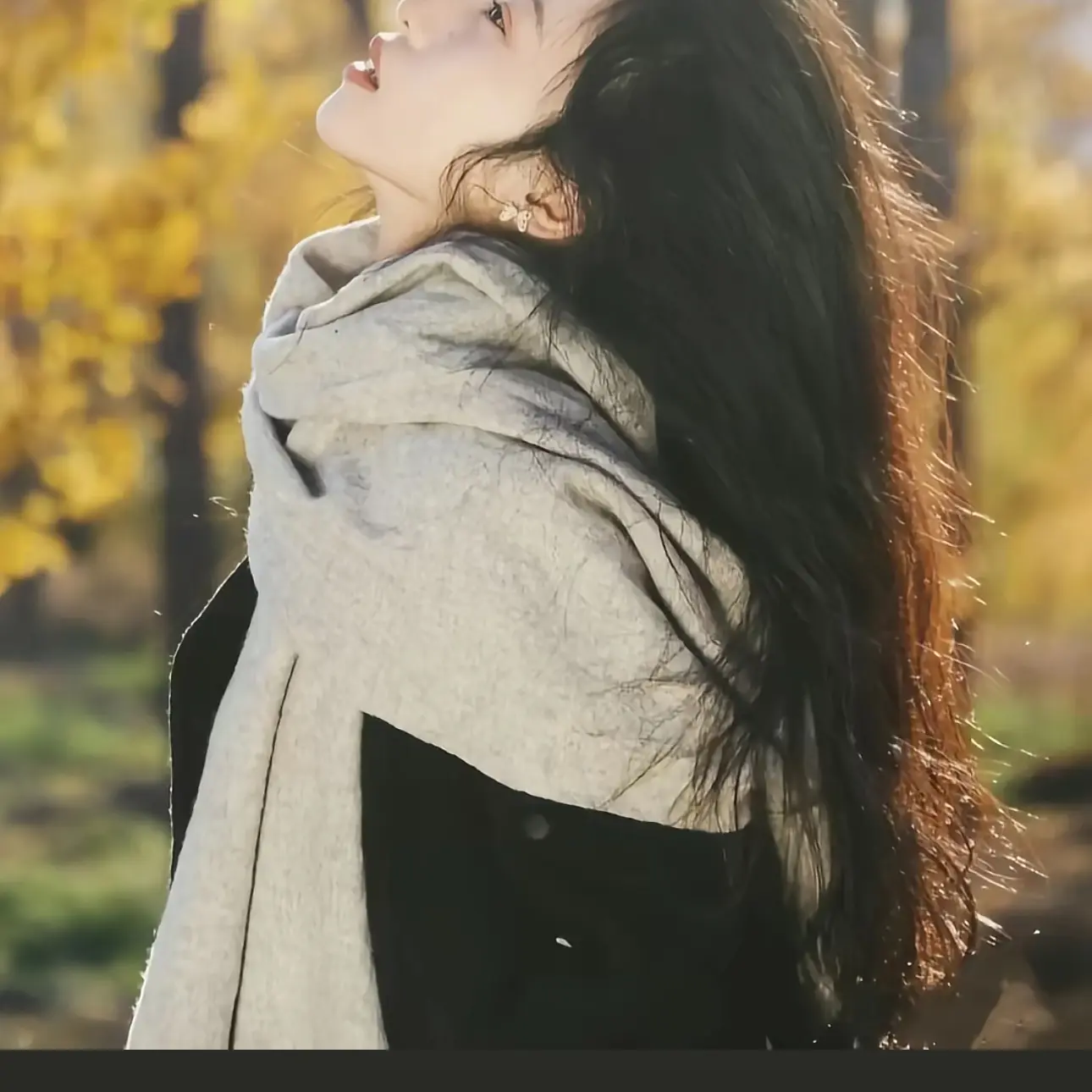 【鼎鼎】【正确】J山羊绒双面提花秋冬围巾披肩