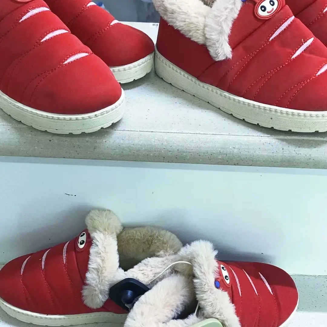 儿童保暖包跟棉拖鞋适合室内外居家冬季
