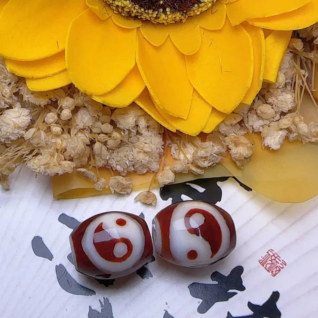 台工红肉玛瑙文玩配珠散珠diy天然藏式配饰性价比超高